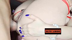 Casada branquinha enjoys anal sex in high definition