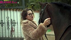 Riding horses and having fun out on the farm with friends this weekend