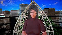 hey, check out my new family with big tits and ass in this anime hentai game