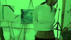 Tiny ebony girl gets used by boyfriend.