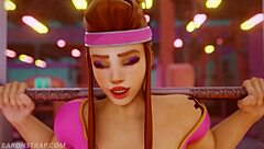 Hey, check out this lesbian training session! 😘