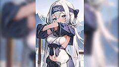anime ainu tribe girl gets intimate in japanese style