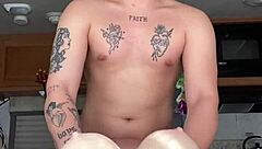 Hot Guy Fucks Life-Size Toy While Girl's Away