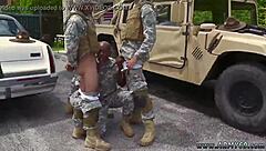 Army men fucking in shower gay sex