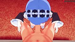 rem says, 'come get this boobjob from the maid'