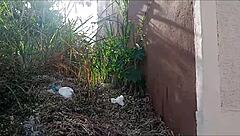 거리에서 뜨거운 브라질 10대 18+ 데려와 숲에서 인종간 섹스