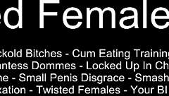 i'm gonna dominate you with humiliation and femdom