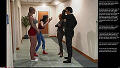 In Big Apple, Small Gesture episode 24, the 3D cartoon characters engage in intimate acts