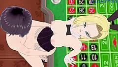 Android 18 And Chi-Chi Bunny Girls In Intense Sex