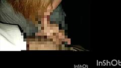 I filmed my Japanese amateur girlfriend giving blowjob and handjob outdoors