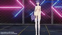 Raiden Mei in Chinese Dress Shakes Her Sexy Curves