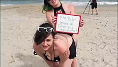 Lovely Ladies Enjoy Beach Photoshoot With Bikinis