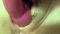 Wife cums hard with vibrator