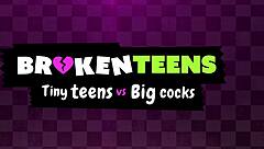 Hey, this super hot teen with a juicy ass takes it deep!