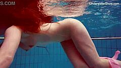 i'm simonna feeling hot and horny in the public swimming pool