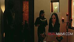 Latina Offers Grim Reaper Anal In Hardcore