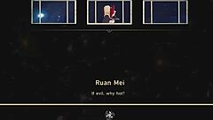 ruan mei gets naughty in this steamy hentai clip tonight