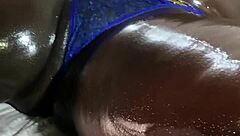 Yoni Massage Therapist Works Housewife Pussy Lips in 1on1