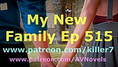 In my new family episode 515, things get erotic and playful