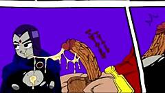 I can’t believe Teen Titans got wild with Doompypomp’s huge cock!