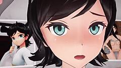 Just chilling with Matsukaze from Kantai Collection getting wild in anime