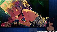 feeling the intensity of this blowjob and stylish fight with chainsaw girl dohna dohna