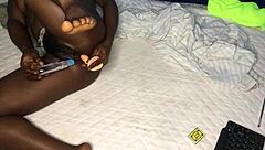 Watch Me Use Dildo In Both Holes Before Cumming Massively