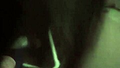 Loopy Lou gives an amateur blowjob in the room