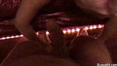 german hooker takes it rough in anal fucking and facial cumshot from stranger in hardcore sex tape