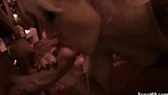 german hooker takes it rough in anal fucking and facial cumshot from stranger in hardcore sex tape