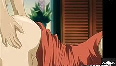 Horny milf begs for creampie in anime