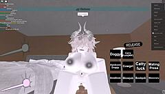 Yo, check this whore riding monster cock doggystyle! 😈