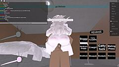 この淫乱女がモンスターちんぽにバックで逆乗り！😈