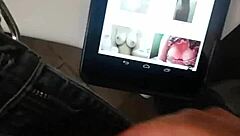 Hot Cum Tribute Paid To Bigcockgirl123 With Monster Cock