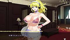 Maid-san to Boin Game Honey Scene 5 English