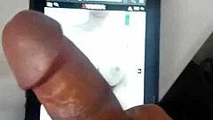 Hot Cum Tribute Paid To Bigcockgirl123 With Monster Cock