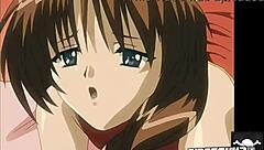 Horny milf begs for creampie in anime