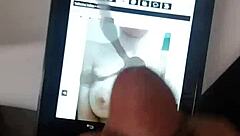 Hot Cum Tribute Paid To Bigcockgirl123 With Monster Cock