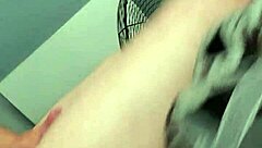 young guy toys with cock and flashes tight ass for fun