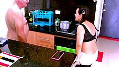 surprise sex in kitchen with big ass babe 😏