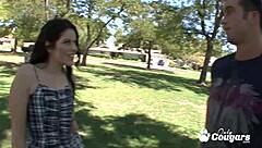 horny jolisa ryan lets stranger shove raw dick deep inside her