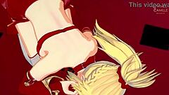 Mordred Pedragon lets you cum inside during masturbation.