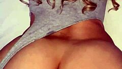 金髪美女がビッグブラックコックにメロメロ