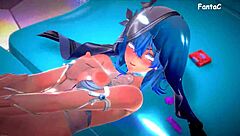 the shorekeeper in anime hentai adventure.