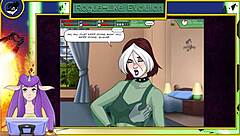 x-men hot sexy rogue bathing