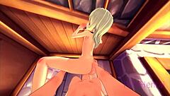 trap elf maid helps you wash?