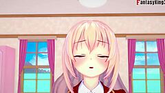 Honami Ichinose Blowjob And Footwork 1 You-Zitsu Full Fantasyking3