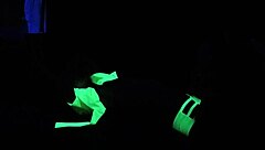 Dayanara's Black Light Sex POV!