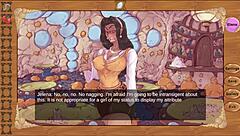 wanna see raw anal with a pixie goddess in Magic Dorm 2 hentai game ep 3?