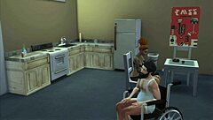 Invalid Wants Sex A Tattooed Girl Has Sex With An Invalid